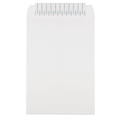 JAM Paper® 7.5 x 10.5 Open End Catalog Envelopes with Peel and Seal Closure, 100/Pack (356828779H)