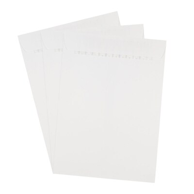 JAM Paper® 7.5 x 10.5 Open End Catalog Envelopes with Peel and Seal Closure, 100/Pack (356828779H)