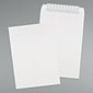 JAM Paper Peel & Seal Open End Open End Catalog Envelope, 7 1/2" x 10 1/2", White, 500/Pack (356828779)