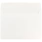 JAM Paper Booklet Envelope, 7" x 10", White, 50/Pack (5528H)