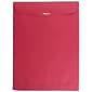 JAM Paper Clasp Catalog Envelopes, 9" x 12", Brite Hue Red, 100/Pack (7781)