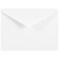 JAM Paper A2 Invitation Envelopes with V-Flap, 4.375 x 5.75, White, Bulk 250/Box (4023206H)