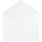 JAM Paper A2 Invitation Envelopes with V-Flap, 4.375 x 5.75, White, Bulk 250/Box (4023206H)