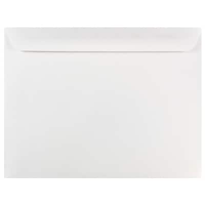 JAM Paper Booklet Envelopes, 10 x 13, White, 25/Pack (4023222)