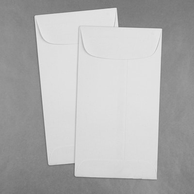 JAM Paper #5 Coin Business Envelopes, 2.875 x 5.25, White, Bulk 250/Box (16211217H)