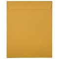 JAM Paper Open End Catalog Envelope, 11 1/2 x 14 1/2, Brown, 50/Pack (313011452I)