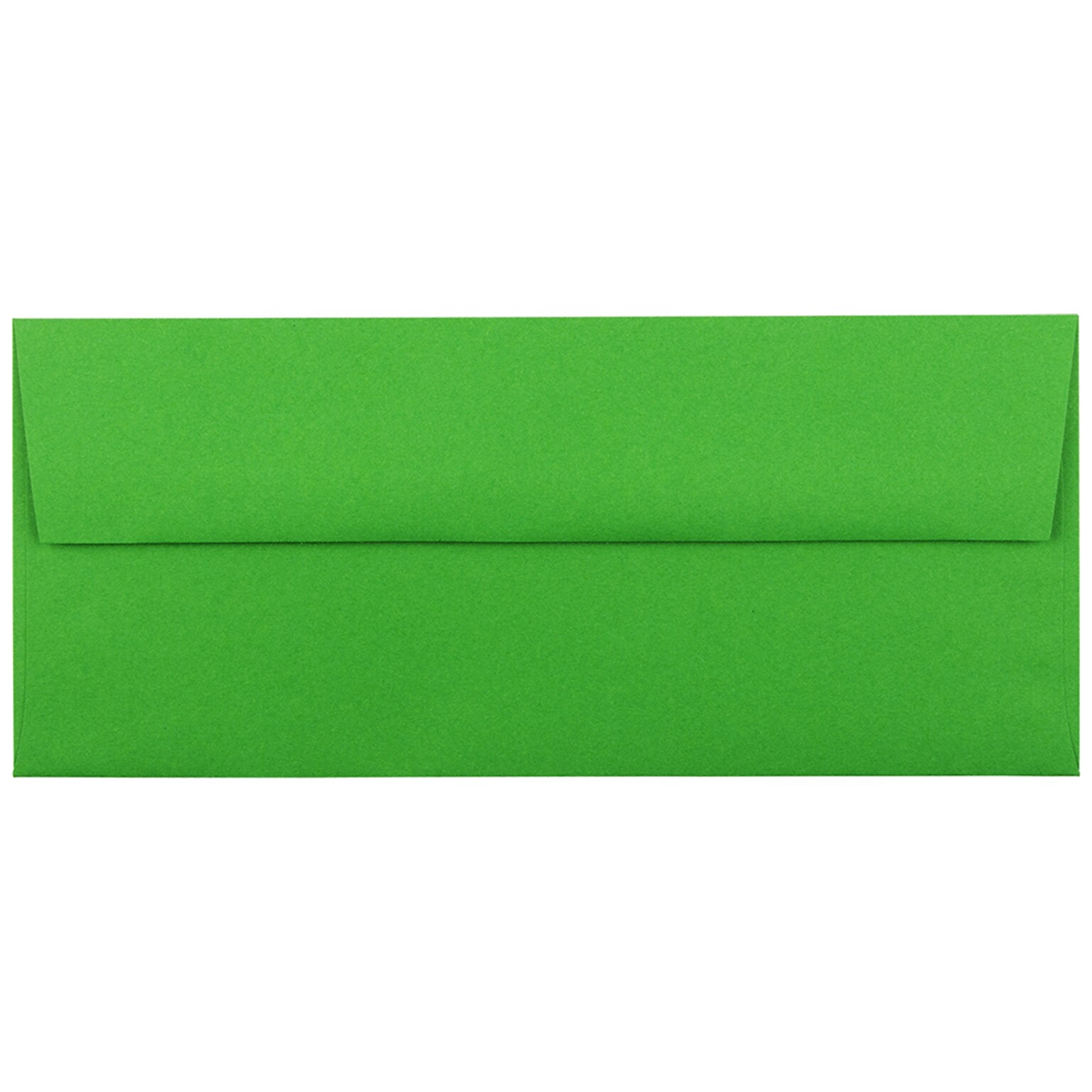JAM Paper #10 Business Envelope, 4 1/8 x 9 1/2, Green, 25/Pack (15862)