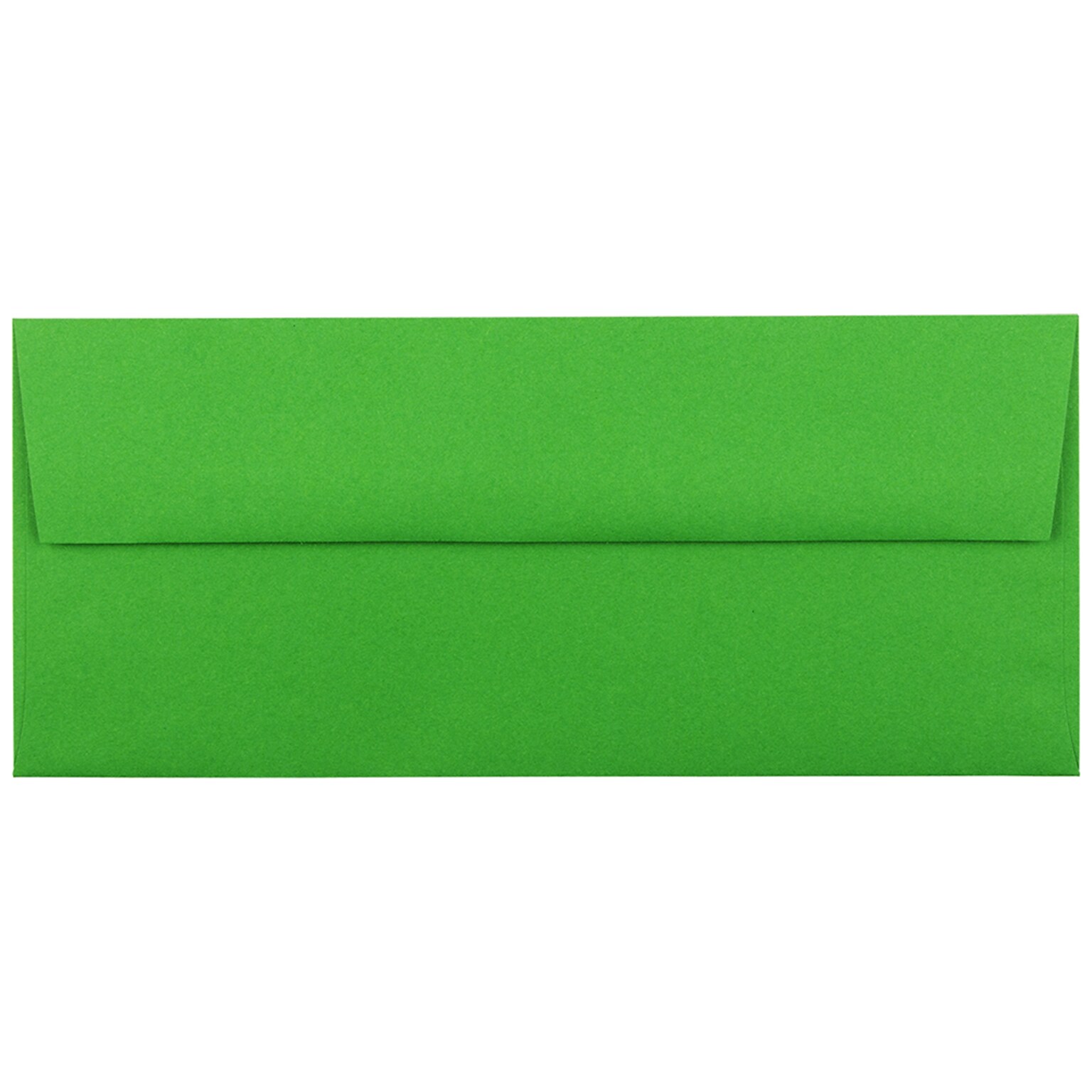 JAM Paper #10 Business Envelope, 4 1/8 x 9 1/2, Green, 1000/Carton (15862B)