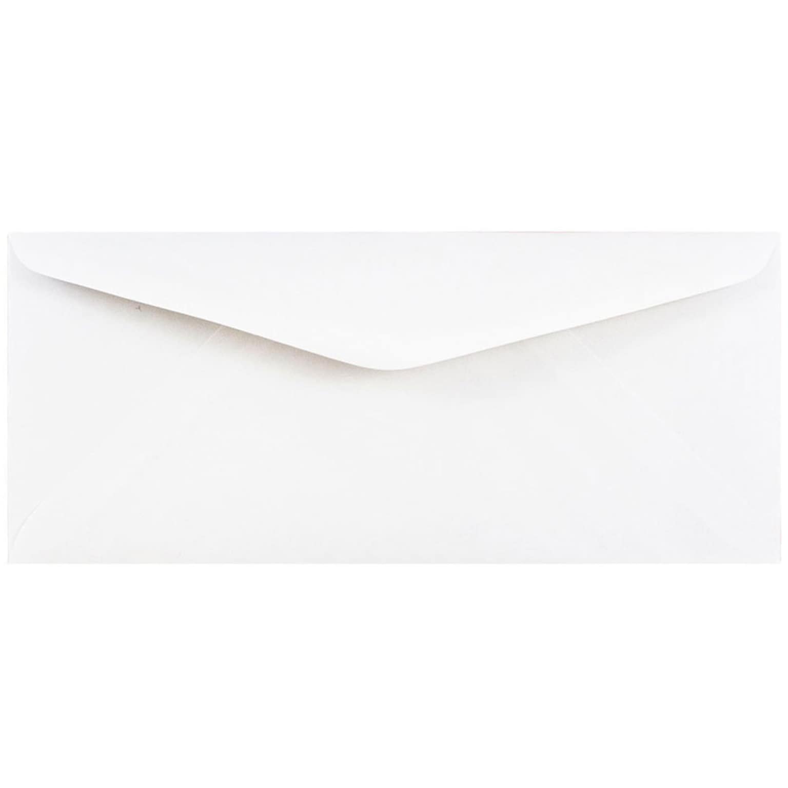 JAM Paper #11 Business Envelope, 4 1/2 x 10 3/8, White, 1000/Carton (45179B)