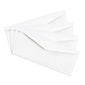 JAM Paper #11 Business Envelope, 4 1/2" x 10 3/8", White, 25/Pack (45179)