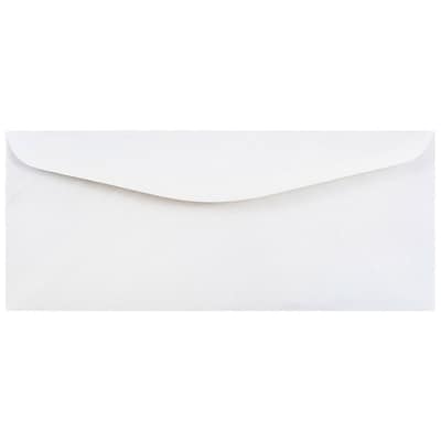 JAM Paper #12 Business Commercial Envelope, 4 3/4 x 11, White, 25/Pack (45195)