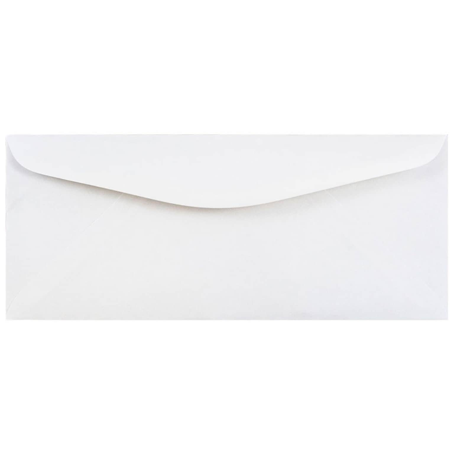 JAM Paper #12 Business Commercial Envelope, 4 3/4 x 11, White, 250/Box (45195C)