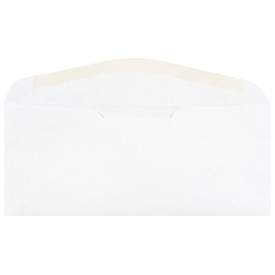 JAM Paper #12 Business Commercial Envelope, 4 3/4" x 11", White, 250/Box (45195C)