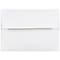 JAM Paper 4Bar A1 Invitation Envelopes, 3.625 x 5.125, White, 50/Pack (47385H)