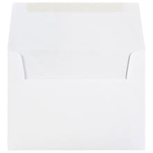 JAM Paper 4Bar A1 Invitation Envelopes, 3.625 x 5.125, White, 25/Pack (47385)