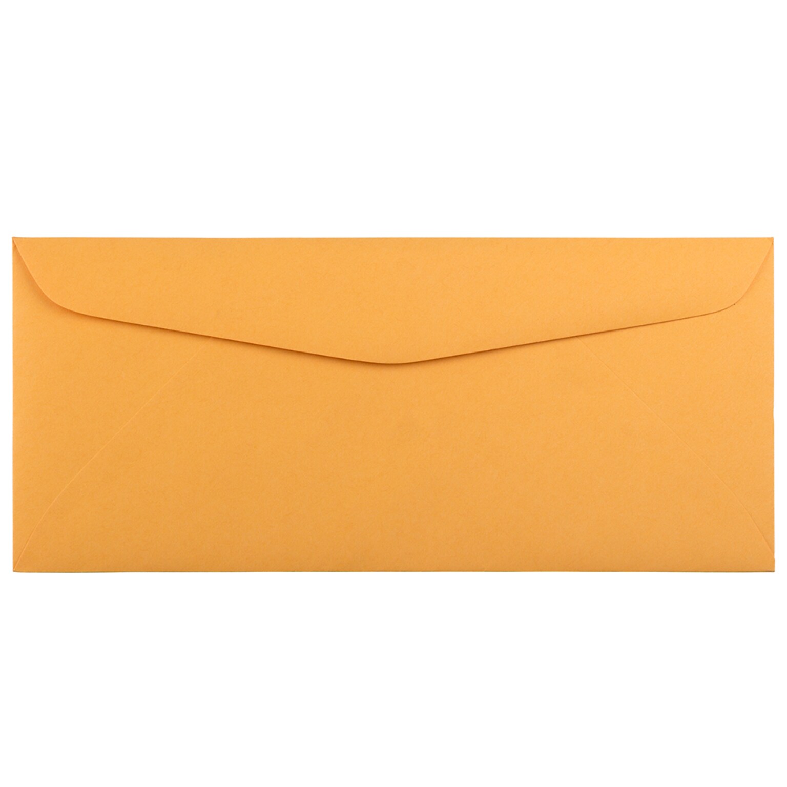 JAM Paper #12 Kraft Business Commercial Envelope, 4 3/4 x 11, Manila Brown Kraft, 50/Pack (80762I)