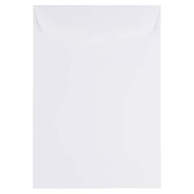 JAM Paper 7 x 10 Open End Catalog Envelopes, White, 25/Pack (1623194)