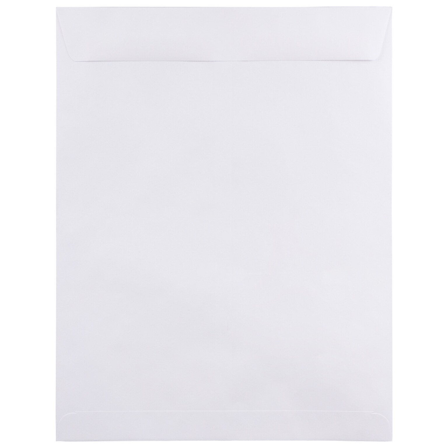 JAM Paper Open End #15 1/2 Catalog Envelope, 12 x 15 1/2, White, 25/Pack (1623202)