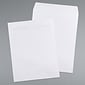 JAM Paper Open End #15 1/2 Catalog Envelope, 12" x 15 1/2", White, 25/Pack (1623202)