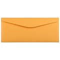 JAM Paper #11 Business Commercial Envelope, 4 1/2 x 10 3/8, Manila Brown Kraft, 50/Pack (1633180I)