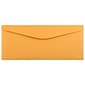 JAM Paper #11 Business Commercial Envelope, 4 1/2" x 10 3/8", Manila Brown Kraft, 50/Pack (1633180I)