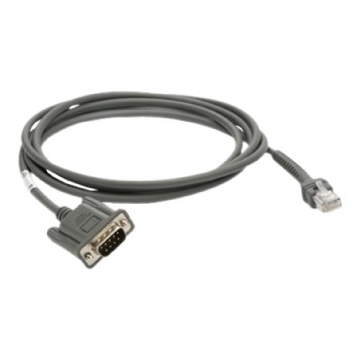 Zebra DS9900 Series Standard RS232 Nixdorf Beetle Serial Cable for DS9908/DS9908R Barcode Scanners, (CBA-R08-S07ZBR)