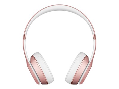 Beats Solo3 Wireless Bluetooth Stereo Headphones, Rose Gold (MX442LL/A)