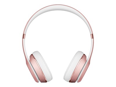 Beats Solo3 Wireless Bluetooth Stereo Headphones, Rose Gold (MX442LL/A)