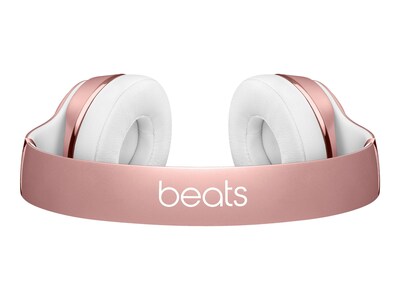 konkurrerende Korea Hukommelse Beats Solo3 Wireless Bluetooth Stereo Headphones, Rose Gold (MX442LL/A) |  Quill.com
