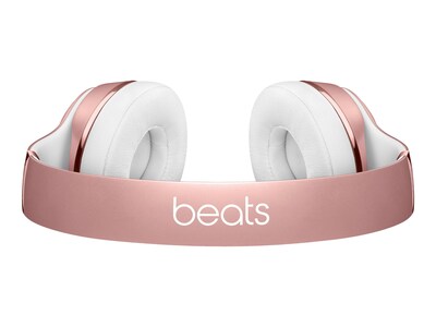 Beats Solo3 Wireless Bluetooth Stereo Headphones, Rose Gold