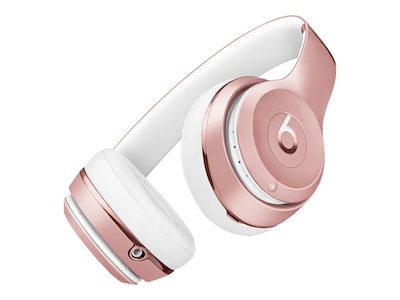 Beats Solo3 Wireless Bluetooth Stereo Headphones, Rose Gold (MX442LL/A)
