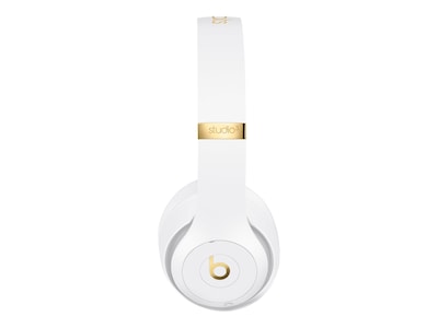 Beats Studio3 Wireless Bluetooth Stereo Headphones, White (MX3Y2LL/A)