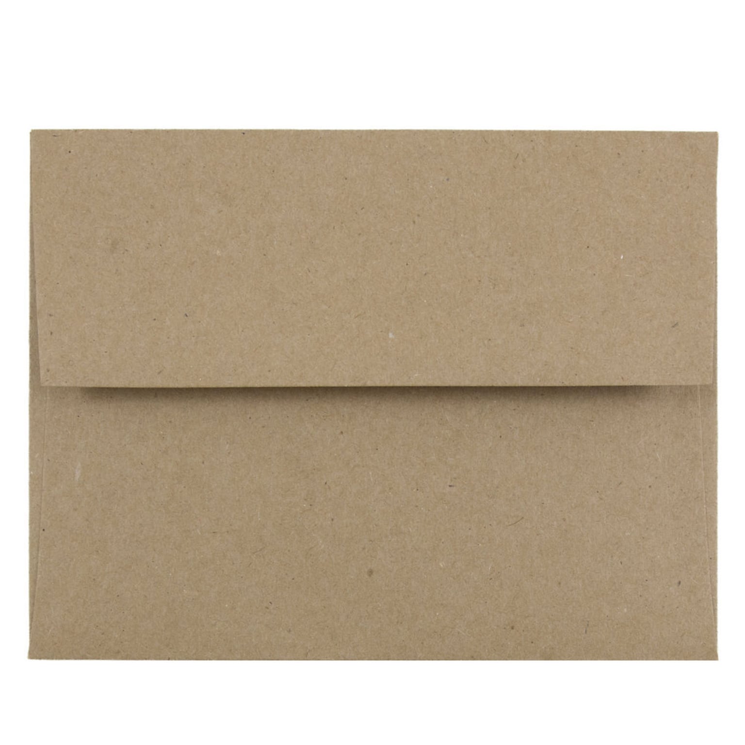 JAM Paper A2 Invitation Envelopes, 4.375 x 5.75, Brown Kraft Paper Bag, 25/Pack (LEKR600)