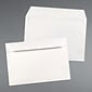 JAM Paper Booklet Envelope, 6 1/2" x 9 1/2", White, 500/Box (4241C)