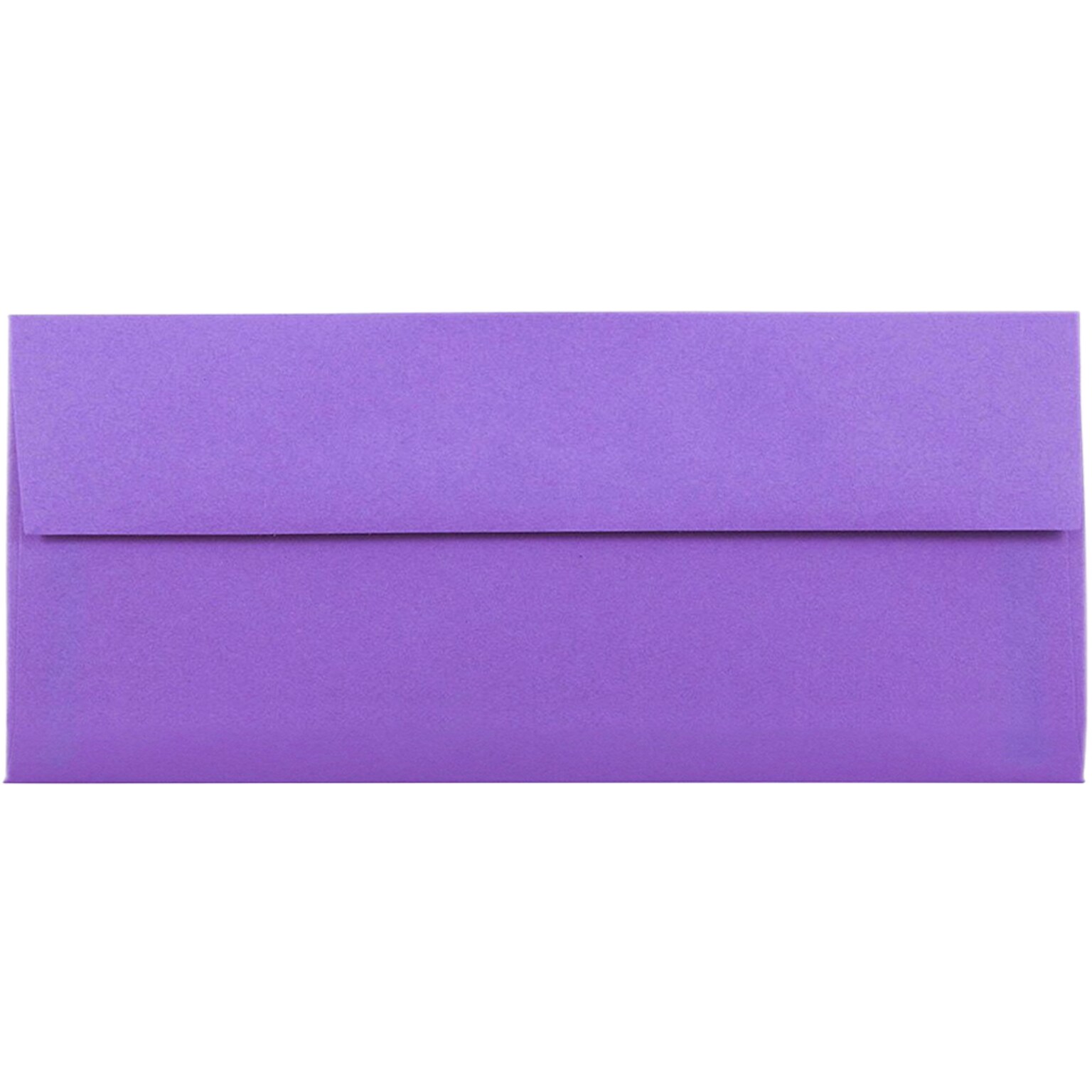 JAM Paper #10 Business Envelope, 4 1/8 x 9 1/2, Violet Purple, 1000/Carton (15864B)