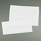 JAM Paper Strathmore #10 Business Envelope, 4 1/8" x 9 1/2", Bright White Wove, 25/Pack (64933)