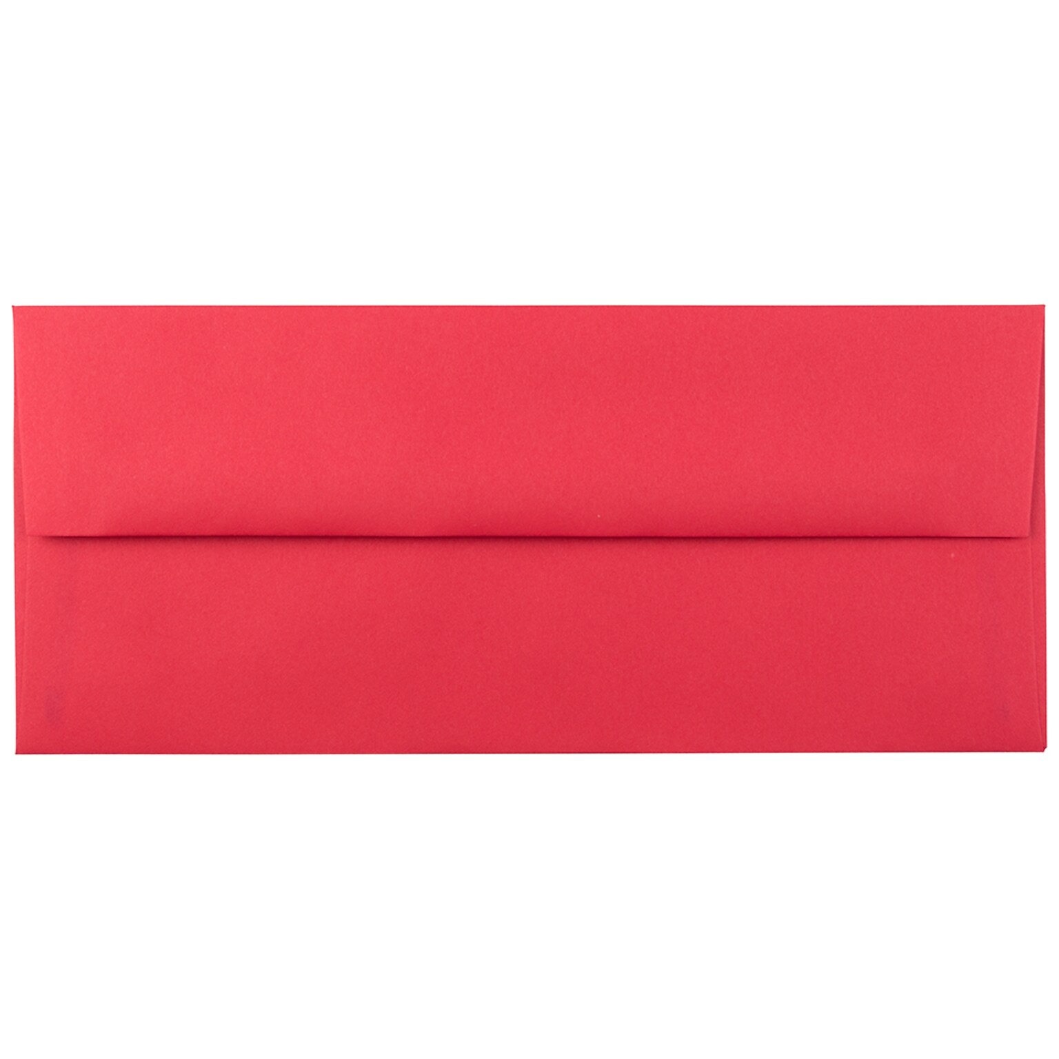 JAM Paper #10 Business Envelope, 4-1/8 x 9-1/2, Red, 25/Pack (67161)