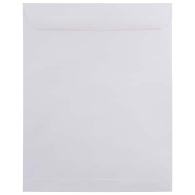 JAM Paper Open End Catalog Envelope, 11 1/2 x 14 1/2, White, 25/Pack (1623201)