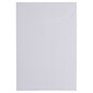 JAM Paper 1 Scarf Open End Catalog Envelopes, 4.625 x 6.75, White, 25/Pack (1623988)