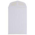 JAM Paper Open End Catalog Envelope, 4 5/8 x 6 3/4, White, 50/Pack (1623988I)