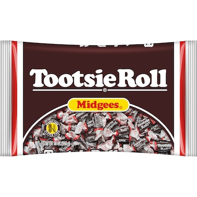 Tootsie Rolls Midgees Chocolates, 12 Oz. (TOO611)