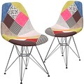 Flash Furniture Milan Fabric Chair Chrome (2FH130CCV1D)