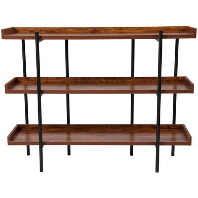 Flash Furniture HERCULES Series 18" Storage Shelf, Rustic (JN2542B3)