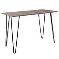 Flash Furniture Oak Park Collection Console Table, Driftwood (NANJH1702)