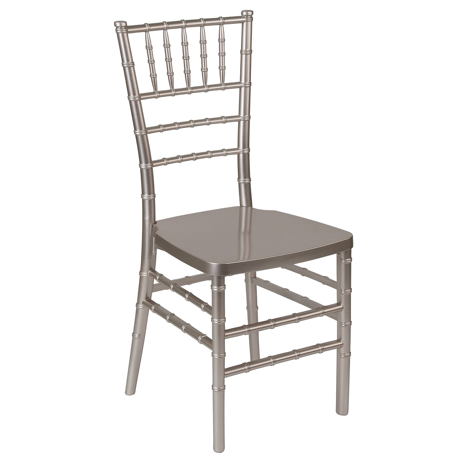 Flash Furniture HERCULES Series Resin Chiavari Chair (LEPEWTER)