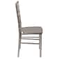 Flash Furniture HERCULES Series Resin Chiavari Chair (LEPEWTER)