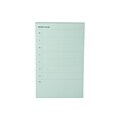 Noted by Post-it® Brand, Green Weekly Planner Pad, 4.9 x 7.7, 100 Sheets/Pad, 1 Pad/Pack (NTD-58-GRN)