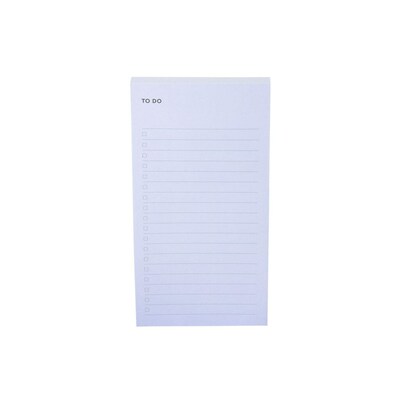 Noted by Post-it® Brand, Blue Lined List Notes, 2.9 x 5.7, 100 Sheets/Pad, 1 Pad/Pack (NTD-36-BLU)