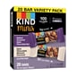 KIND Minis Bars, Salted Caramel Dark Chocolate Nut/Dark Chocolate Almond Coconut, 0.7 Oz., 20/Pack (27970)