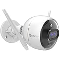 Ezviz C3X 1080p Outdoor Wi-Fi Bullet Camera with Color Night Vision & Built-In AI, White